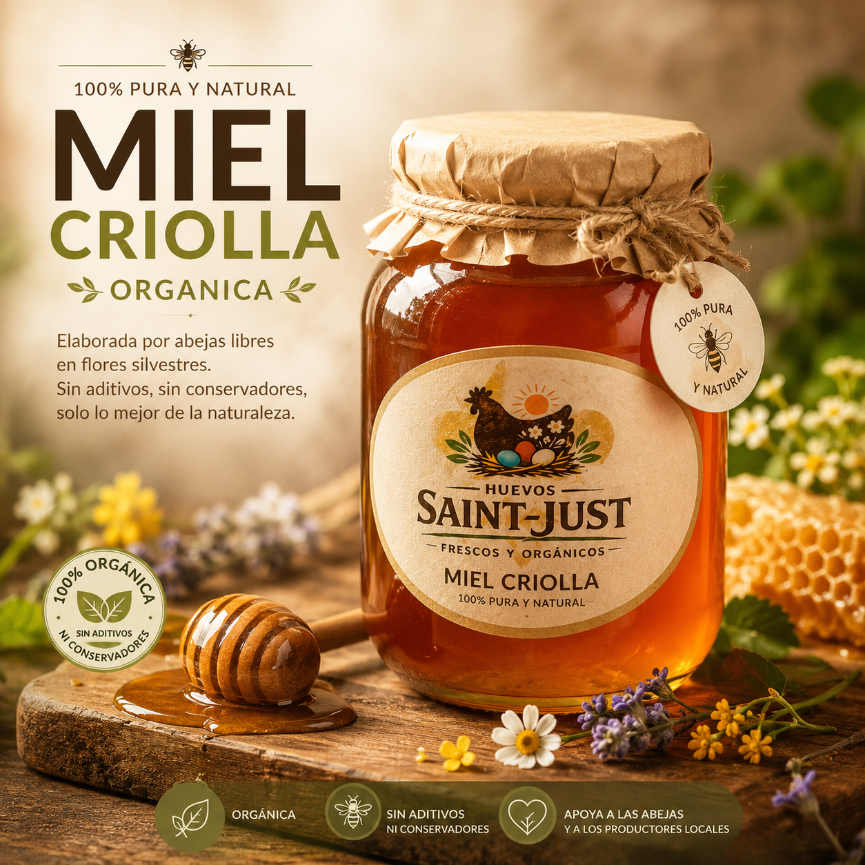 Mieles y Endulzantes Naturales