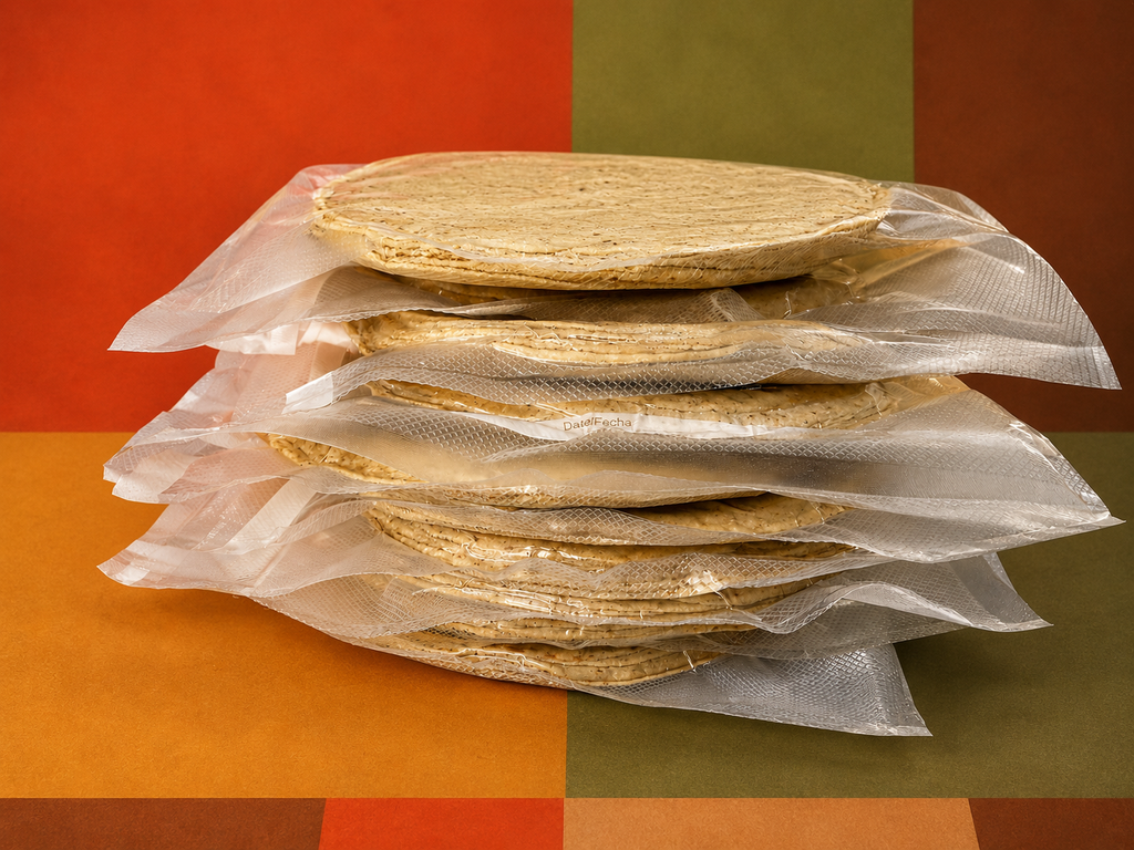 6.2 Tortillas Blanca Orgánica Nixtamalizadas Docena