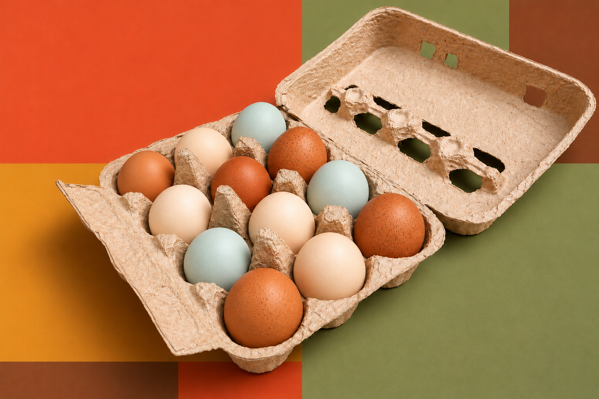 1.5 Docenas Huevos Arcoiris Organicos