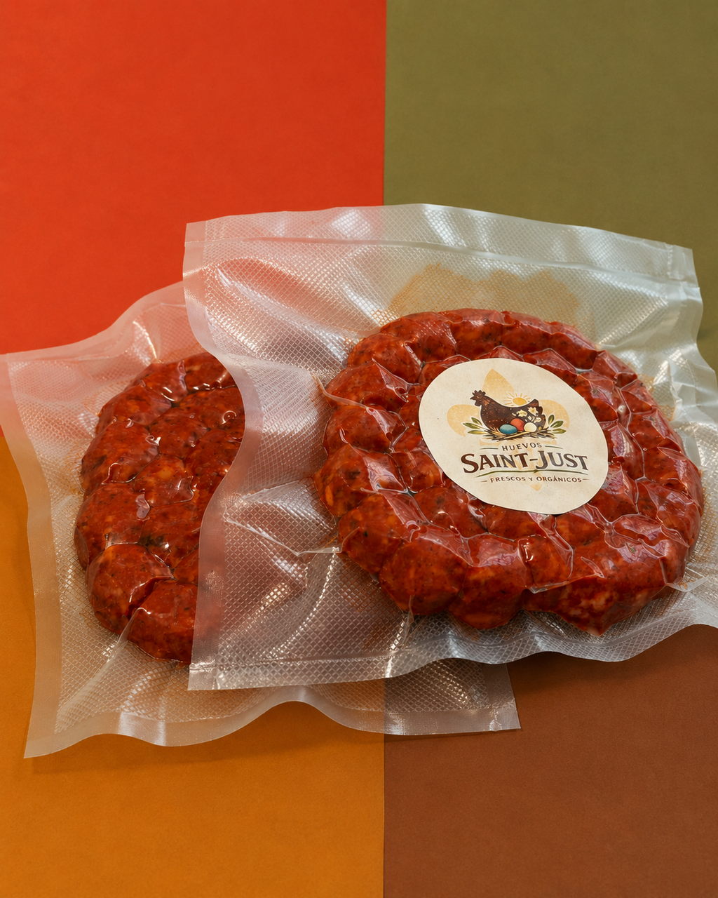 Chorizo 50% Carne 50% Soya