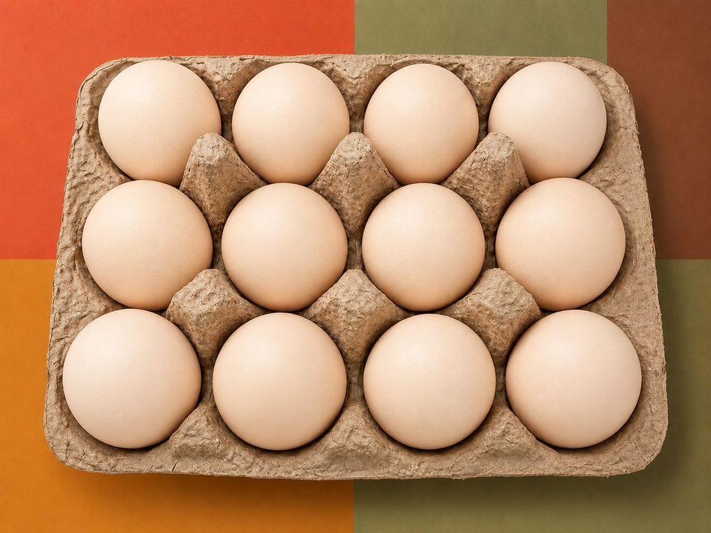 Docenas Huevos Crema Organicos