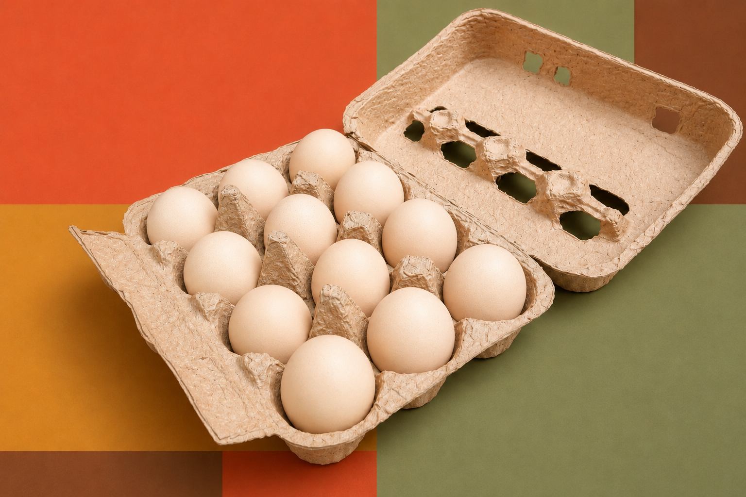 Docenas Huevos Crema Organicos