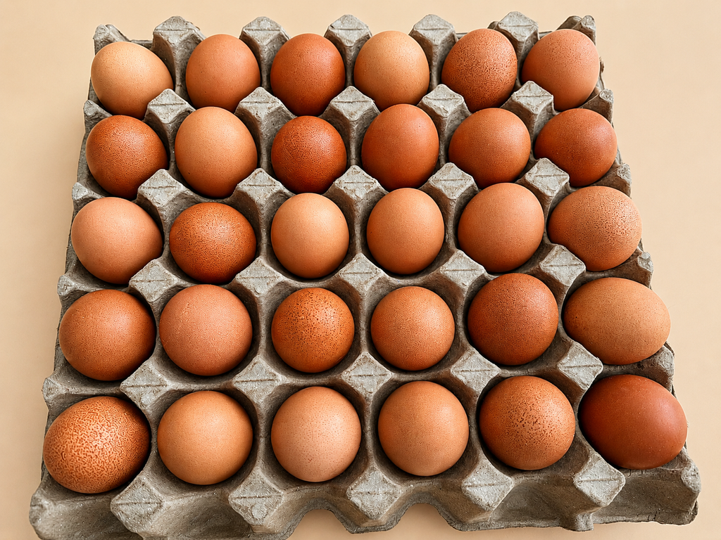 Tapa de 30 Huevos Rojos Organicos