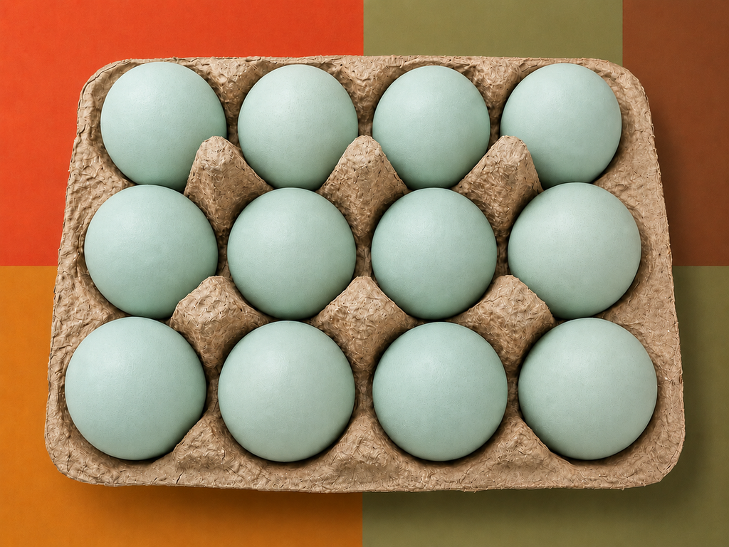 Docenas Huevos Azules Organicos
